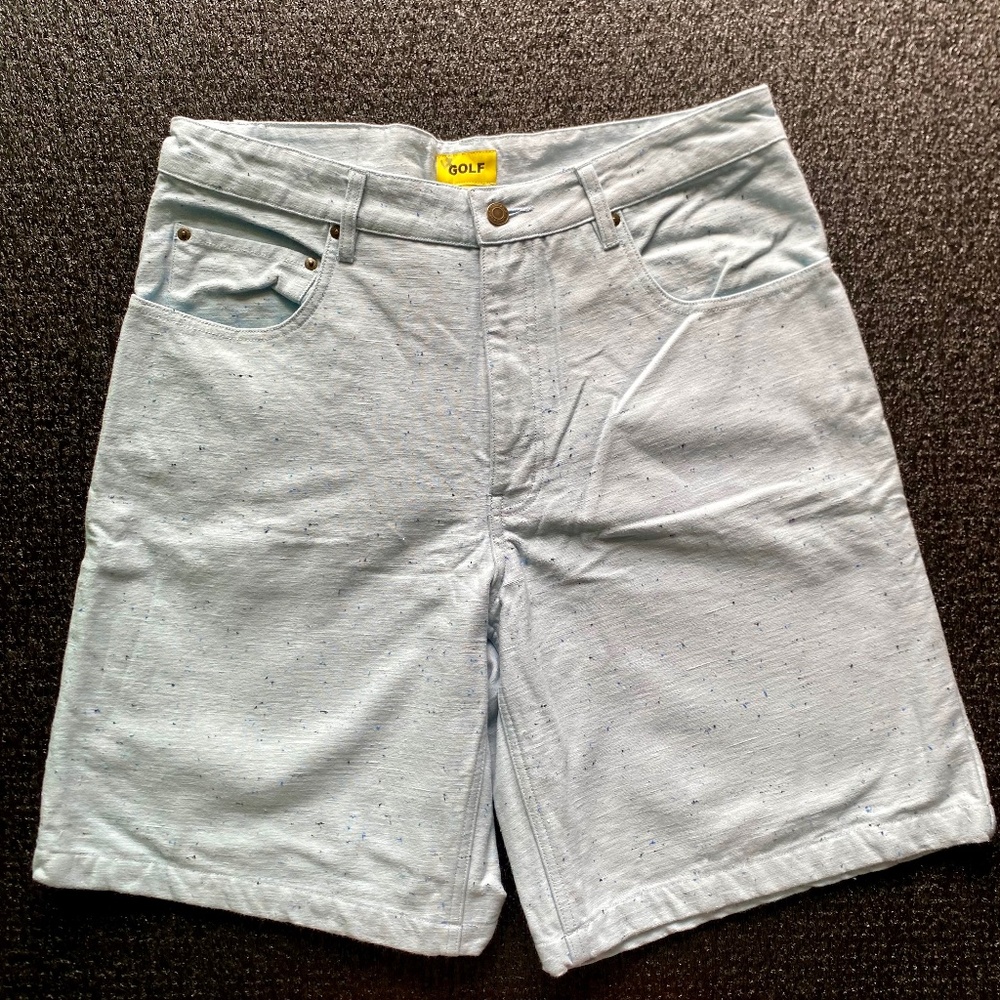Tyler The Creator Golf Wang  Shorts Green Size 36 Men's Ships Fast